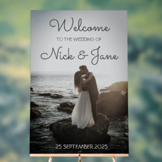 カスタムアクリル結婚系カップル歓迎サイン アクリルサイン