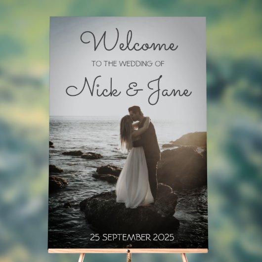 カスタムアクリル結婚系カップル歓迎サイン アクリルサイン (ニュートラル)