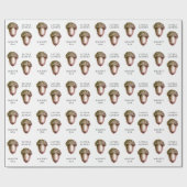 カスタムアコーンロゴウッドランドビジネス ラッピングペーパー (フラット)