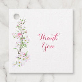 カスタムアップルブロッサム ブライド ブライズ ありがとう フェイバータグ