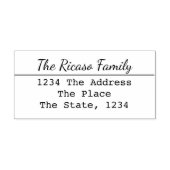 カスタムアドパーソナライズされたレス ラバースタンプ (インプリント)