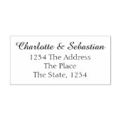 カスタムアドパーソナライズされたレス ラバースタンプ (インプリント)