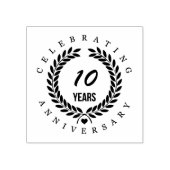 カスタムアニバーサリーリーフリース ラバースタンプ (インプリント)