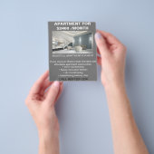 カスタムアパートメントフォーレ実在ントエテートプロモーション チラシ (手)