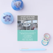 カスタムアパートメントフォーレ実在ントエテートマーケティング チラシ (シングル)