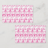 カスタムアポイントメントリマインダーカード | ロゴ 予約カード (正面/裏面)