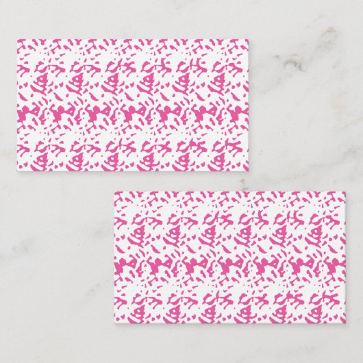 カスタムアポイントメントリマインダーカード | ロゴ 予約カード (正面/裏面)