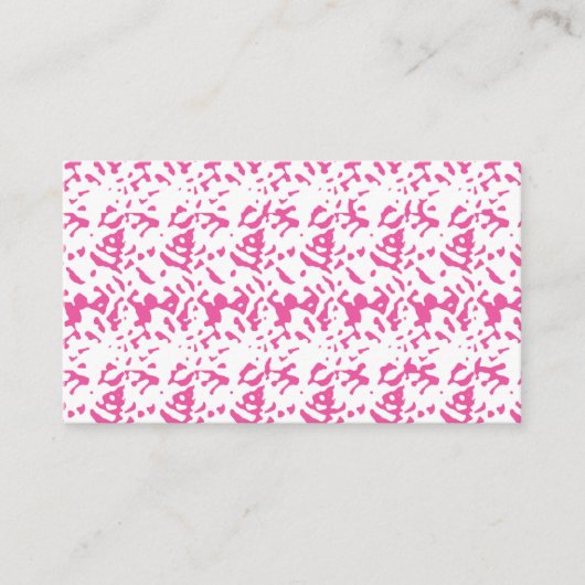 カスタムアポイントメントリマインダーカード | ロゴ 予約カード (正面)