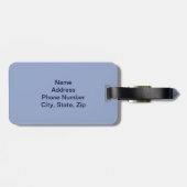 カスタムアメリカの軍隊飛行機ラゲージタグ ラゲッジタグ (裏面横)