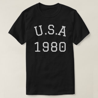 カスタムアメリカ合衆国年 Tシャツ
