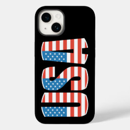 カスタムアメリカ国旗 Case-Mate iPhone 14ケース