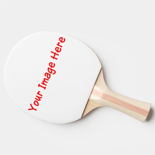 カスタムアメリパーソナライズされたアの写真 卓球ラケット (横)