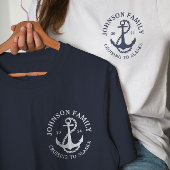 カスタムアラスカファミリークルーズワイルドライフスポッティング Tシャツ