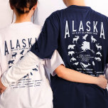 カスタムアラスカファミリークルーズワイルドライフスポッティング Tシャツ<br><div class="desc">家族のアラスカンでの冒険に出発し、私たちカスタムの"Family Alaska Cruise Wildlife Scavenger狩りT-Shirt"を着て！このシパーソナライズされたャツは興奮を増して遠足や野生生物ツアーを強化する。各シャツは家族のカスタマイズ名前と旅行の日と一緒に使用できユニーク、忘れられないアラスカンの旅の記念品となる。これらのTシャツは野生動物を見つけるのに理想的であり、思い出に残る贈り物としても役立つ。</div>