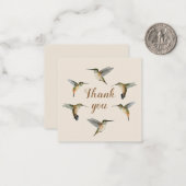 カスタムアレンズハミングバード  ノートカード (正面/裏面インサイチュ)