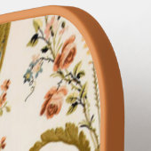 カスタムアンティークロフランスのココフローラエレガントクレメ ピックルボールラケット (左詳細)