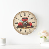 カスタムアンティーク時計 ラージ壁時計 (ホーム)