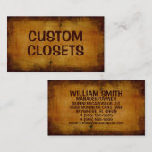 カスタムアンティーク 名刺 (正面/裏面)