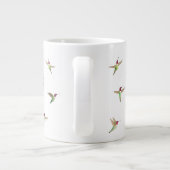 カスタムアンナズハミングバード ジャンボコーヒーマグカップ (裏面)
