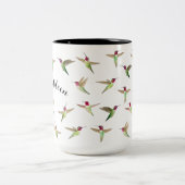 カスタムアンナズハミングバード ツートーンマグカップ (中央)