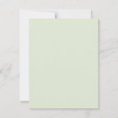 カスタムアンナズハミングバード ノートカード (裏面)