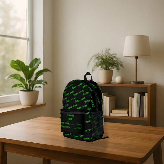 カスタムアーケードゲームオーバーバックパック プリントバックパック