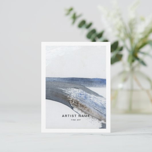 カスタムアーティストはがきテンプレート シーズンポストカード (スタンド正面)