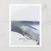 カスタムアーティストはがきテンプレート シーズンポストカード (正面)