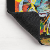 カスタムアートキャットとマウスパッド マウスパッド (コーナー)