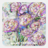 カスタムアートスクエアステッカー スクエアシール (正面)