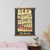 カスタムアート先生レトロ読イノベート想像ド 吊り下げ型タペストリー (寝室)