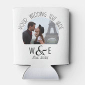 カスタムアールデコ文字クーラーボックス結婚式の引き出物 缶クーラー (裏面)