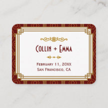 カスタムアールデコ結婚座席表