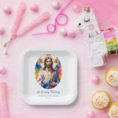 カスタムイエズメモリアル紙プレート ペーパープレート (パーティー)