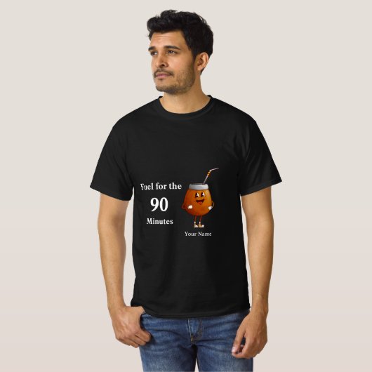 カスタムイエルバマテサッカーTシャツ Tシャツ (正面フル)