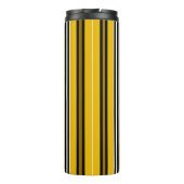 カスタムイエローホワイトブラックストライプ タンブラー (裏面)