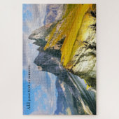 カスタムイタリアのドロミテス山地： ジグソーパズル (縦)