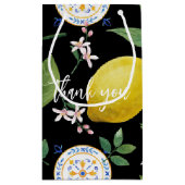 カスタムイタリアンタイル植物小抱き枕 スモールペーパーバッグ (裏面)