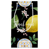 カスタムイタリアンタイル植物小抱き枕 スモールペーパーバッグ (正面)