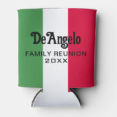 カスタムイタリアン姓フラグの色懇親会 缶クーラー (正面)