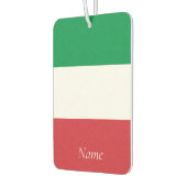 カスタムイタリア国イタリアン旗 カーエアーフレッシュナー (左)