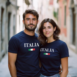 カスタムイタリアTシャツ - イタリア、シチリア、ウンブリアなど Tシャツ