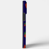 カスタムイチゴ ブルー Case-Mate iPhoneケース (裏面 / 右)