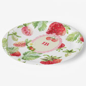カスタムイチゴ ペーパープレート (アングル)