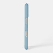 カスタムイニシャルローズiPhoneケース | モダンフローラル iPhone 16ケース (右側面)