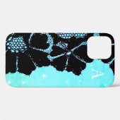 カスタムイニシャル アンティーク レース iPhone 12 Case Mate ケース Case-Mate iPhoneケース (裏面 (横))