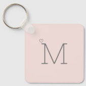 カスタムイニシャル キーホルダー (正面)