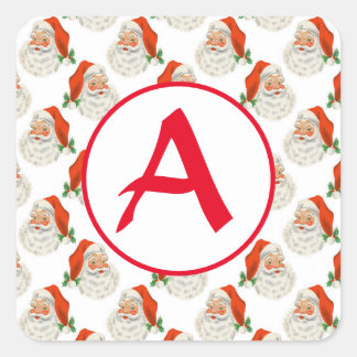 カスタムイニシャル スクエアシール