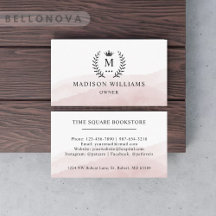 カスタムイニシャル&ネームホワイトブラックピンクモノグラムの色