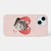 カスタムイヌイットArt Iphone 15 Case Nunavut Canada 15ケース (裏面横)